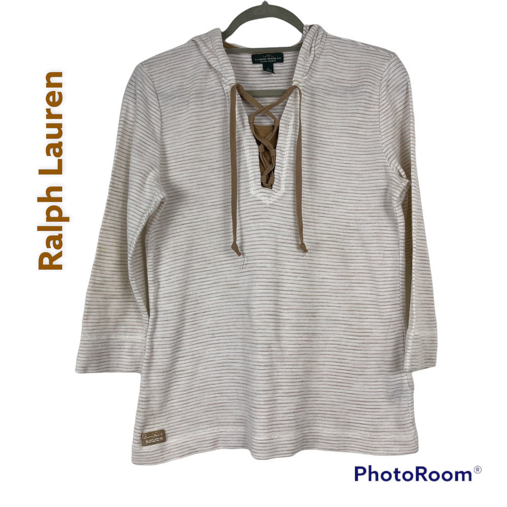 Ralph Lauren Jeans Women's Cotton Blouse Size Large